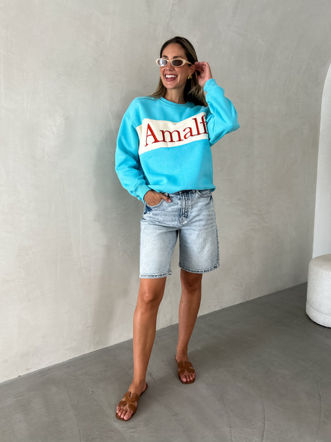 AMALFI Embroidered Sweater