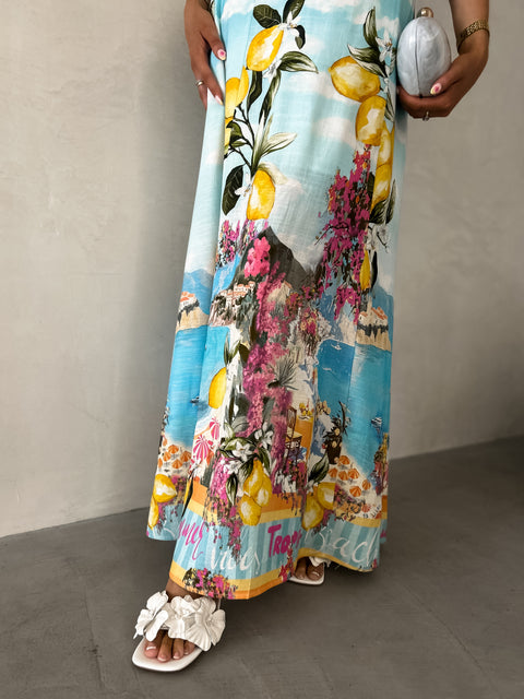 LIMONCELLO Pocketed Maxi Dress