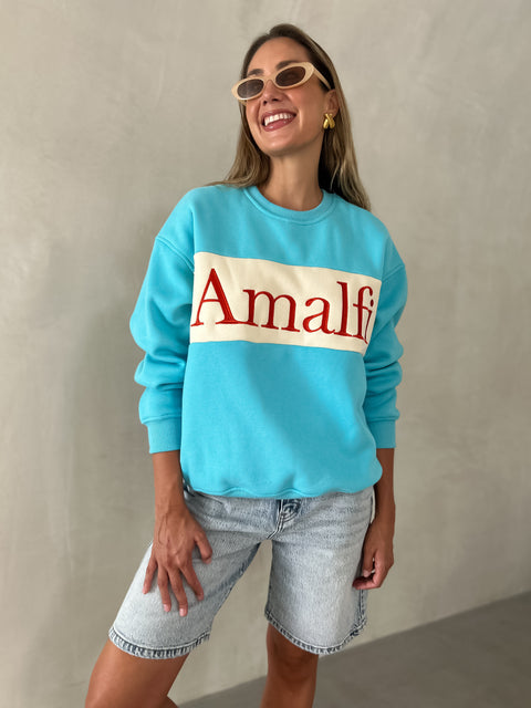 AMALFI Embroidered Sweater